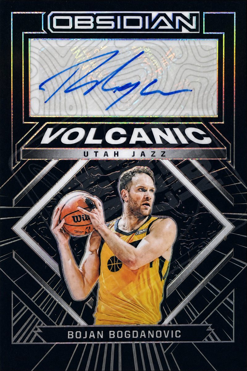 Bojan Bogdanović sticker auto, Utah Jazz uniform