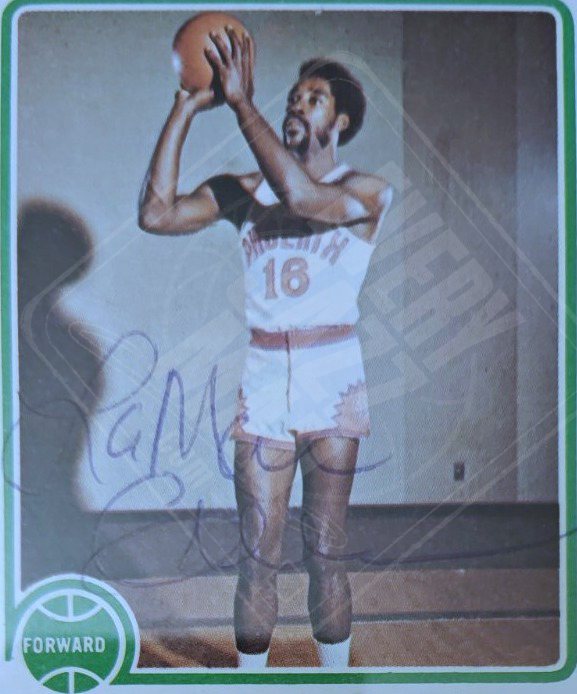 Lamar Green on-card auto, Utah Jazz uniform