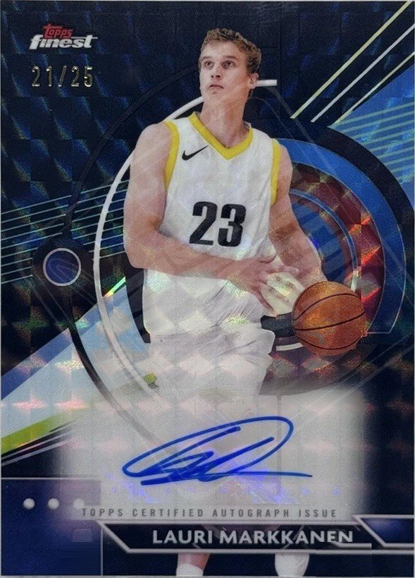 Lauri Markkanen sticker auto