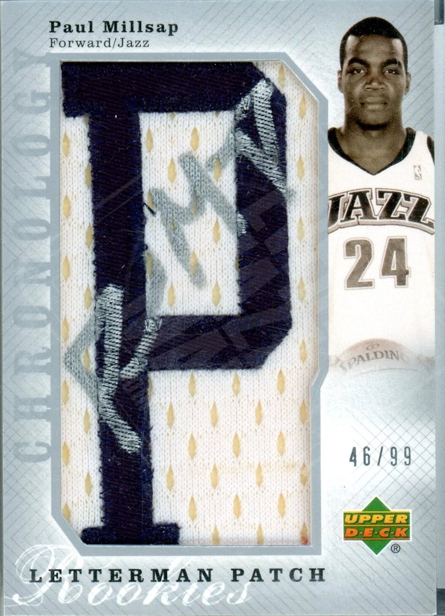 Paul Millsap auto on patch, Utah Jazz uniform (1 of 2)